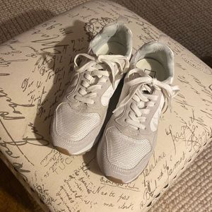 These sneakers were worn one time. Perfect condition!